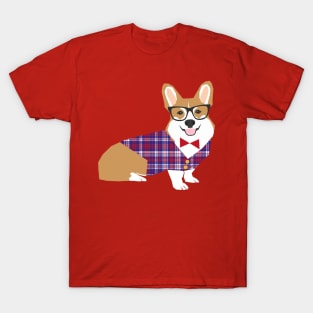 Nerd Corgi T-Shirt